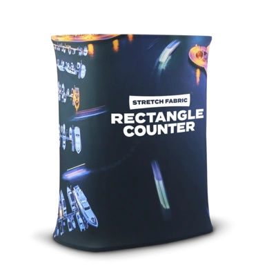 Stretch Fabric Counter Rectangle