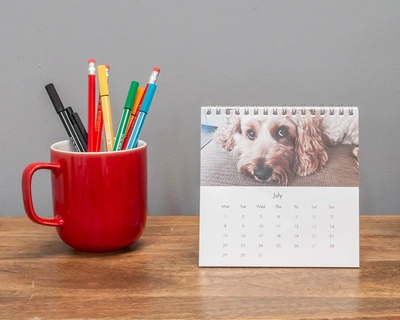 Square Desk Calendar